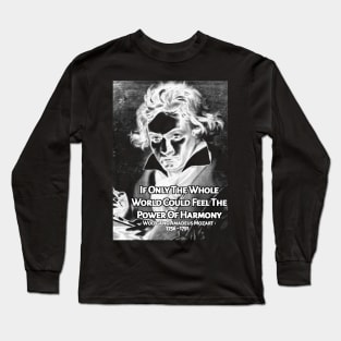 Wolfgang Amadeus Mozart Long Sleeve T-Shirt